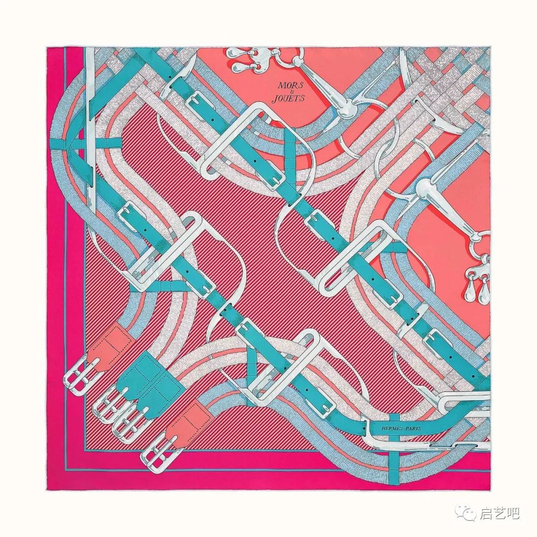 踏青歸來(lái)馬蹄香，看愛(ài)馬仕絲巾圖案之馬具美學(xué)