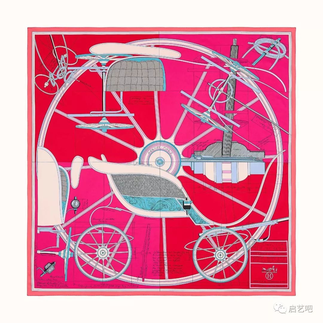踏青歸來(lái)馬蹄香，看愛(ài)馬仕絲巾圖案之馬具美學(xué)