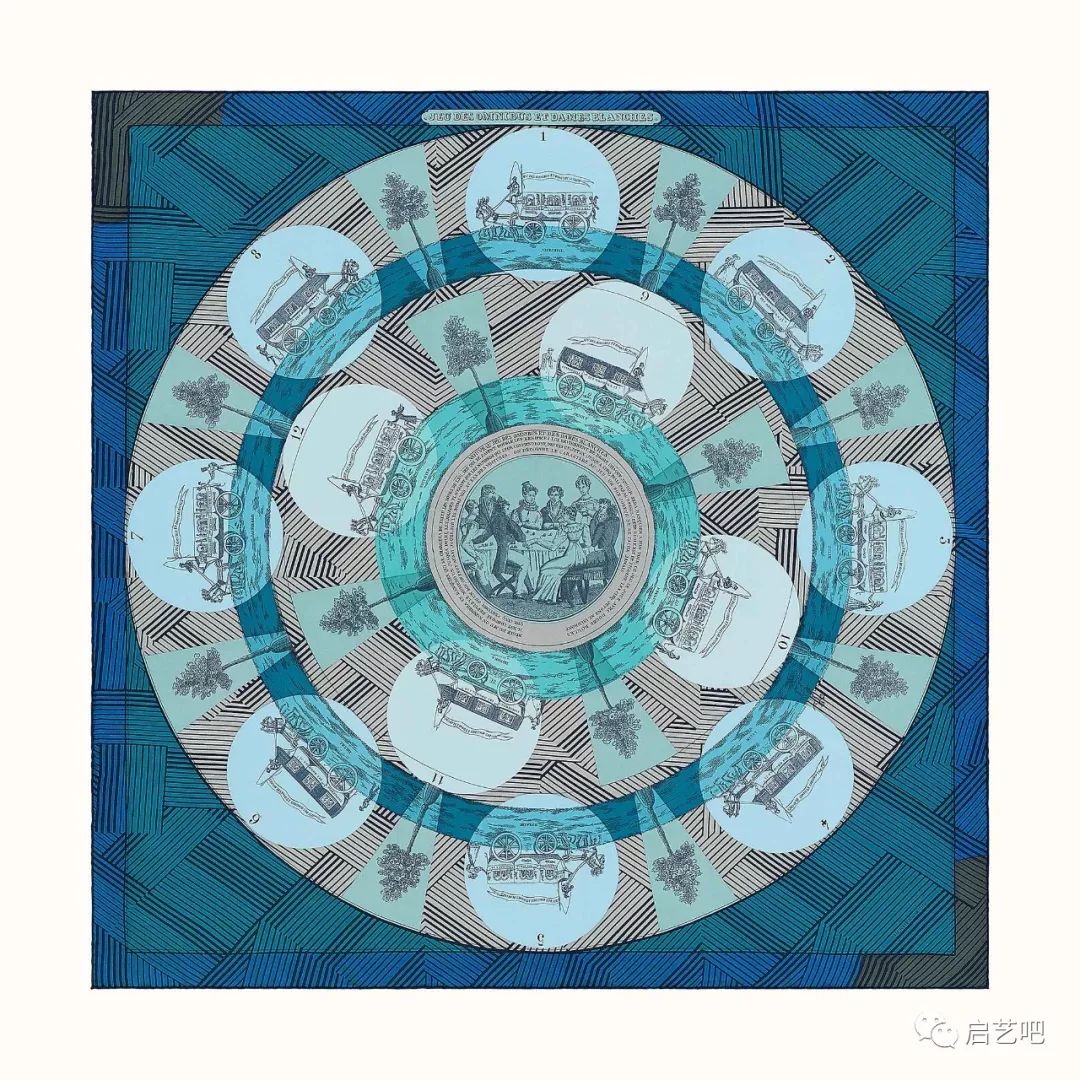 踏青歸來(lái)馬蹄香，看愛(ài)馬仕絲巾圖案之馬具美學(xué)
