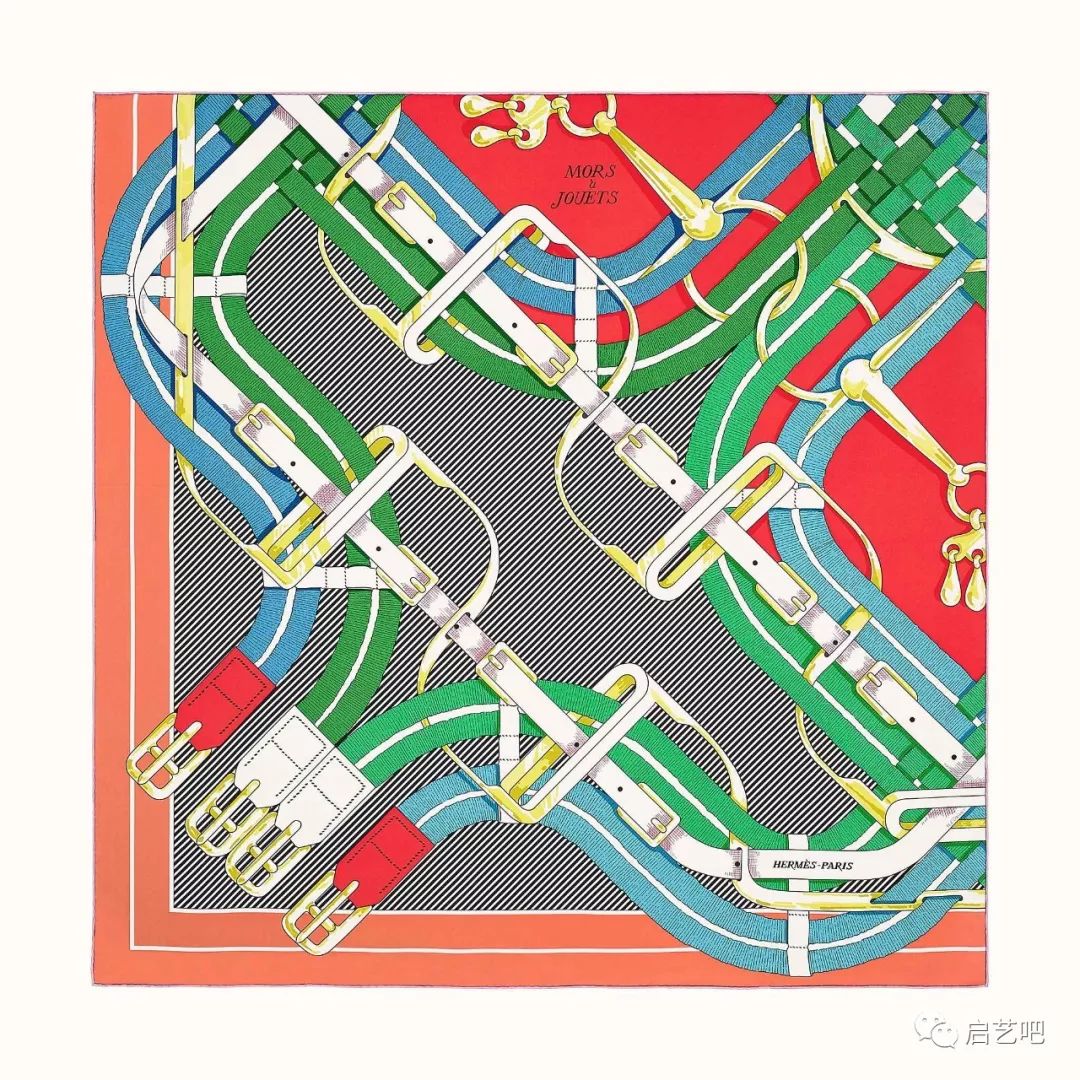 踏青歸來(lái)馬蹄香，看愛(ài)馬仕絲巾圖案之馬具美學(xué)