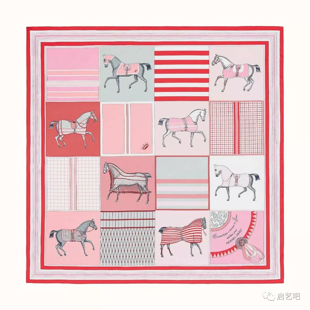 踏青歸來(lái)馬蹄香，看愛(ài)馬仕絲巾圖案之馬具美學(xué)