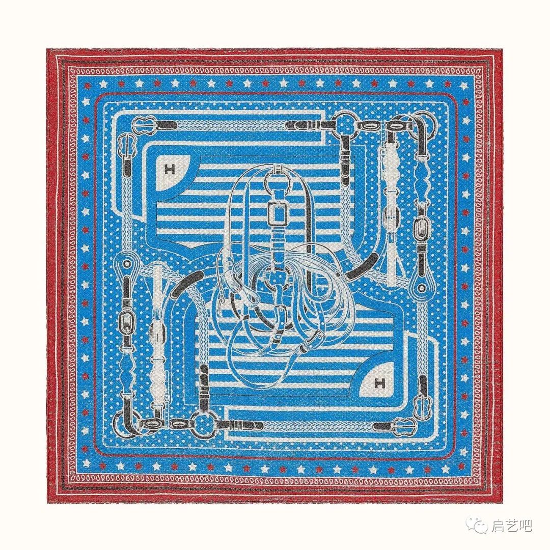 踏青歸來(lái)馬蹄香，看愛(ài)馬仕絲巾圖案之馬具美學(xué)