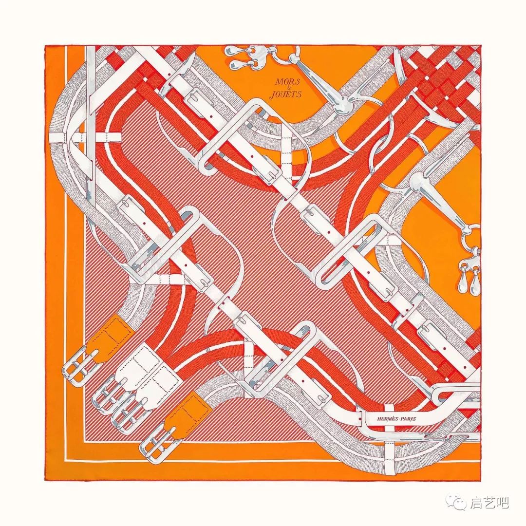 踏青歸來(lái)馬蹄香，看愛(ài)馬仕絲巾圖案之馬具美學(xué)