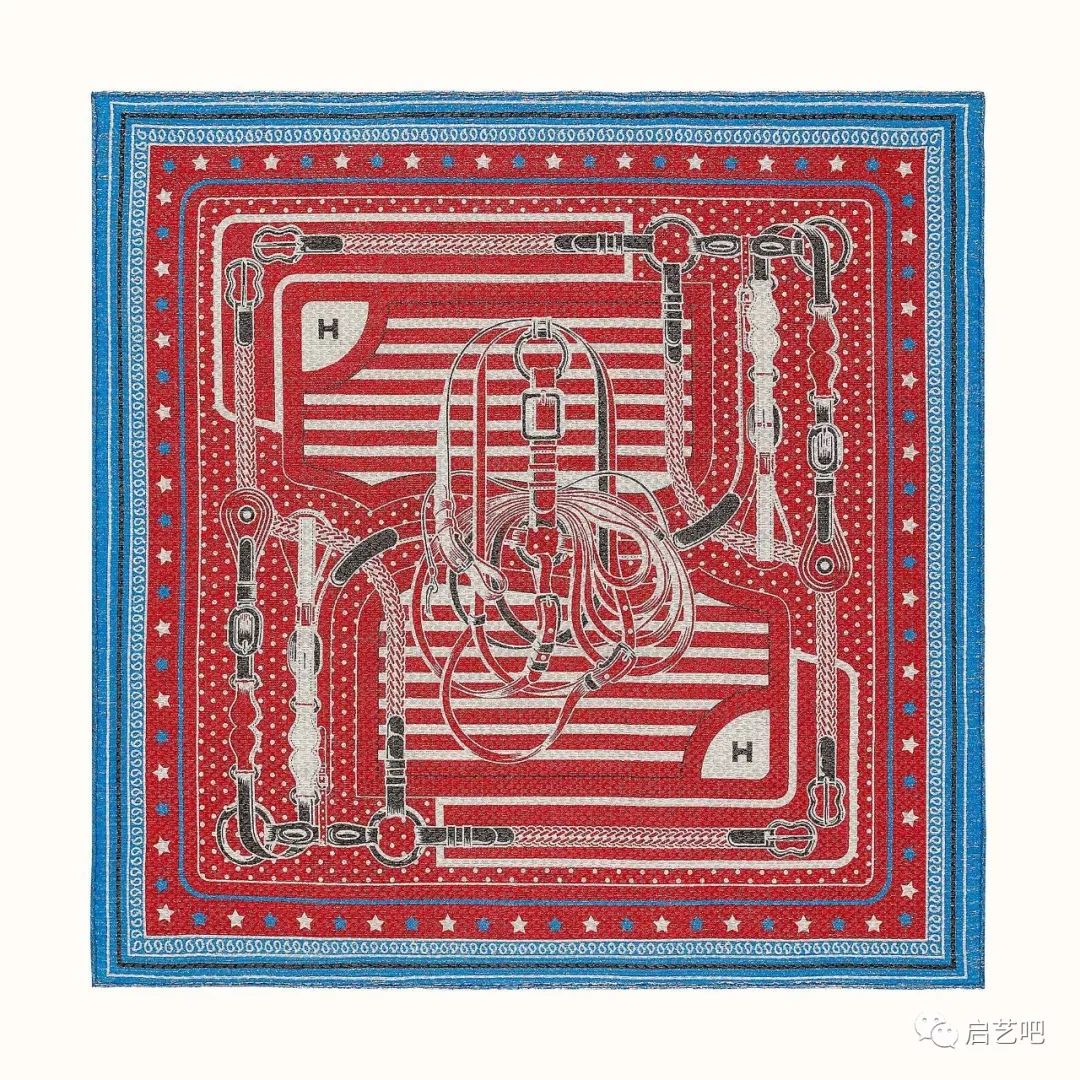 踏青歸來(lái)馬蹄香，看愛(ài)馬仕絲巾圖案之馬具美學(xué)