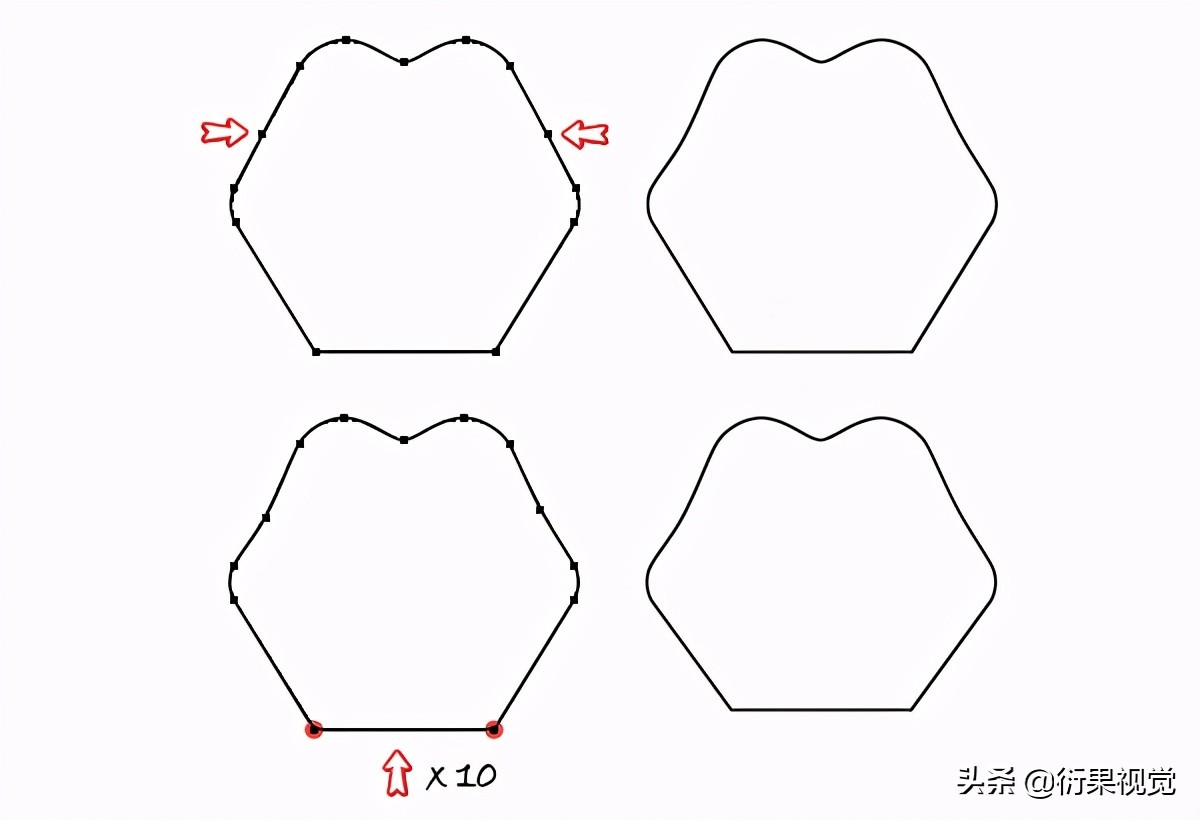 AI軟件教程，繪制卡通圖形操作步驟