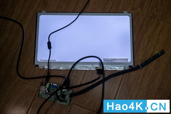 教你：閑置損壞筆記本電腦如何改造的DIY液晶顯示屏！