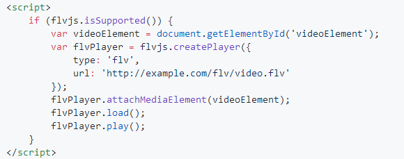 前端開(kāi)發(fā)：Bilibili開(kāi)源純JavaScript編寫(xiě)的FLV播放器（flv.js）
