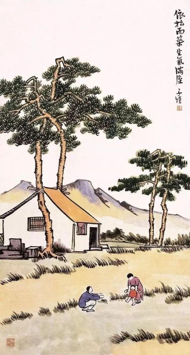 豐子愷最著(zhù)名的十幅漫畫(huà)圖(豐子愷100幅漫畫(huà)處處是真)(38)