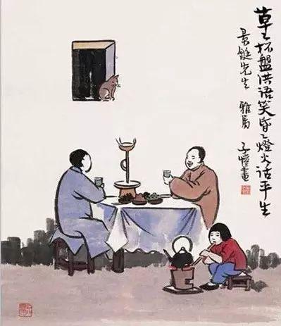 豐子愷最著(zhù)名的十幅漫畫(huà)圖(豐子愷100幅漫畫(huà)處處是真)(52)