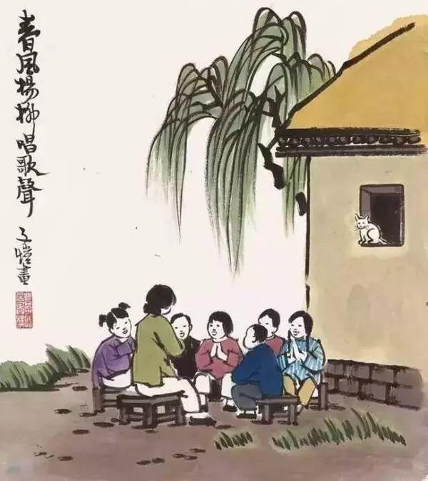 豐子愷最著(zhù)名的十幅漫畫(huà)圖(豐子愷100幅漫畫(huà)處處是真)(65)